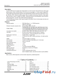 Datasheet M30622MC-005GP manufacturer Mitsubishi